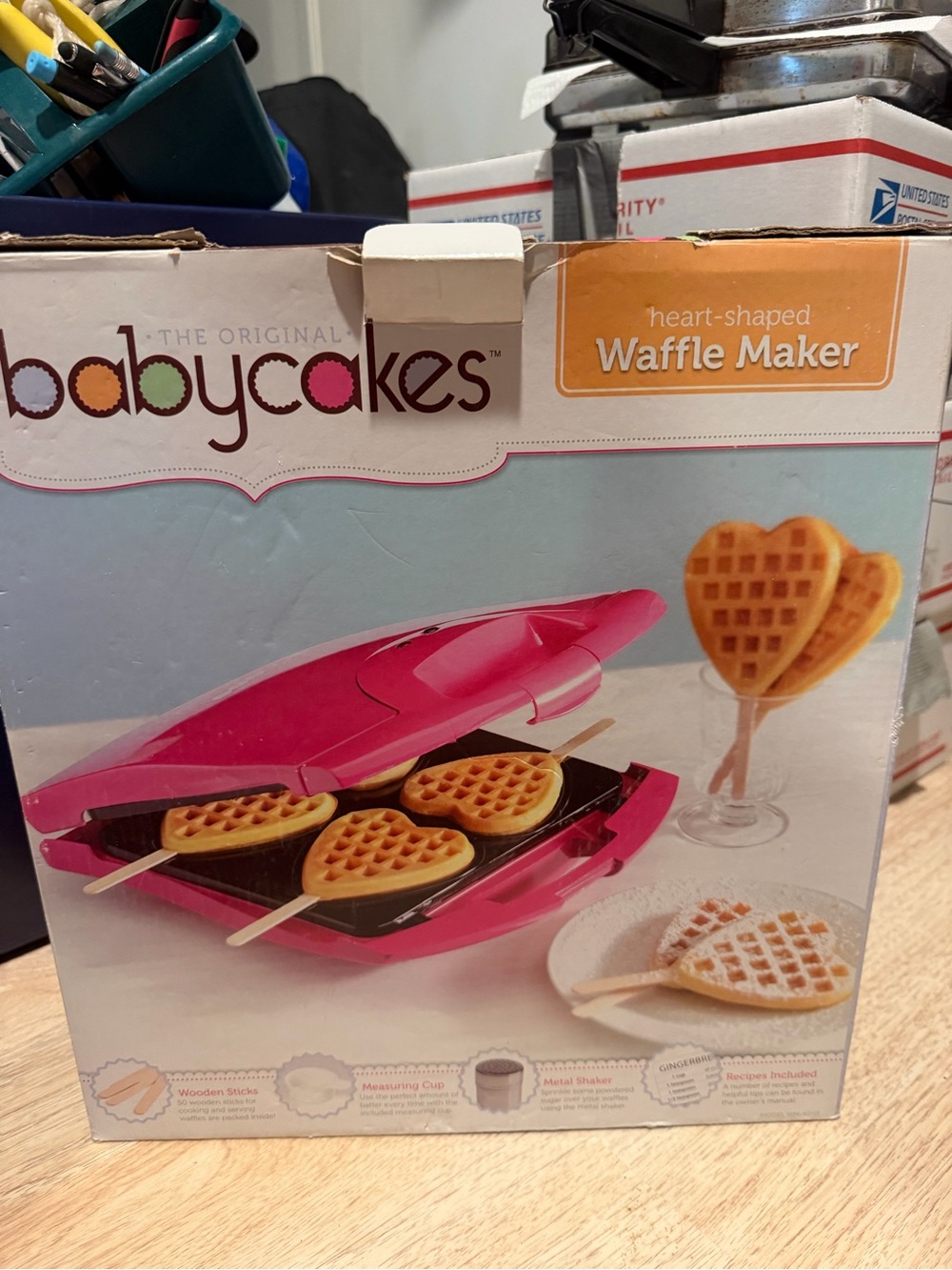 Babycakes Heart-Shaped Waffle Maker